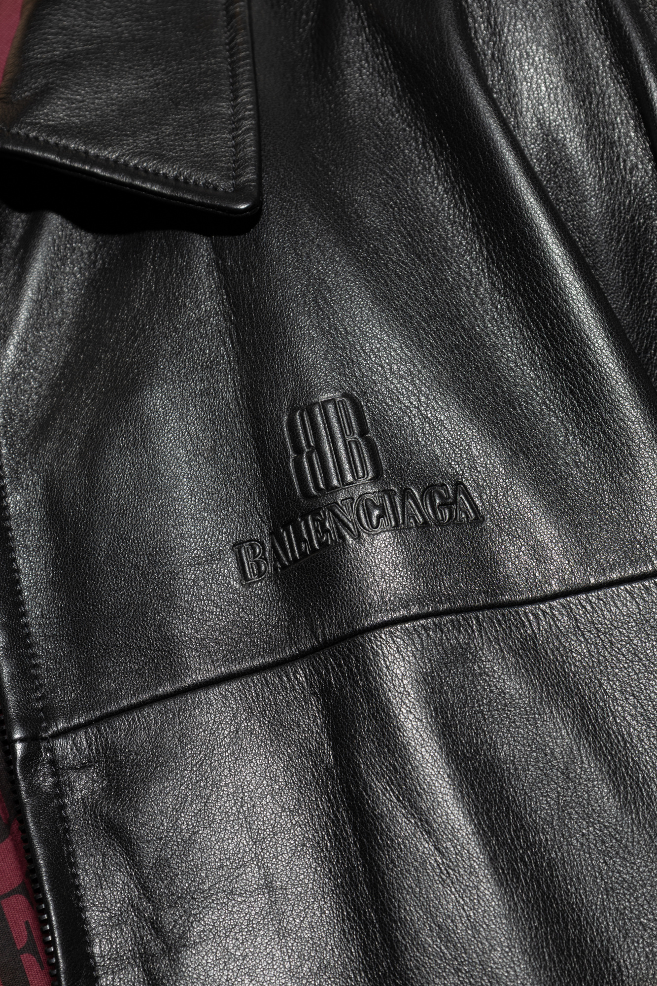 Balenciaga Lambskin leather jacket | Men's | Vitkac